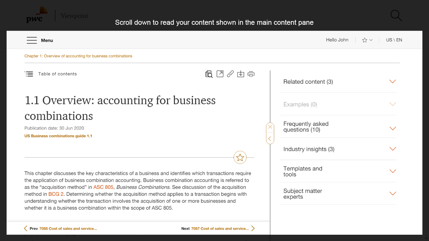 displaycontent option